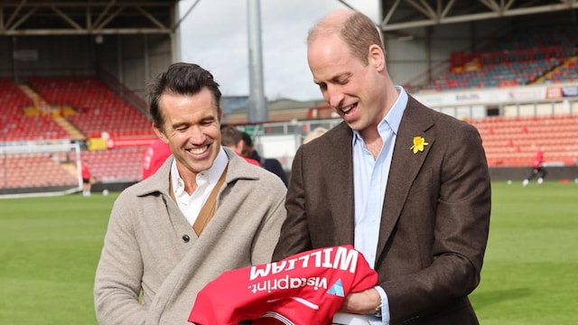 Prince William takes a shot with a Hollywood star: All the best photos from his visit to Wales