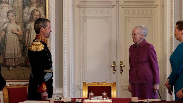 Queen Margrethe's son Frederik takes the throne following historic abdication