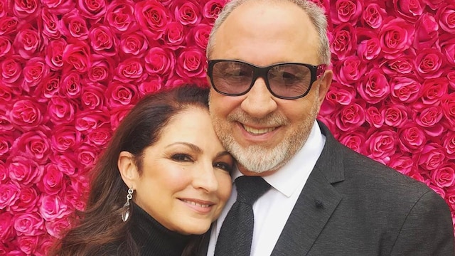 Gloria Estefan and Emilio Estefan first kiss