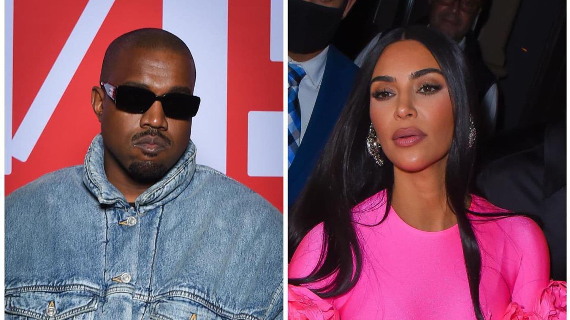 Kanye West calls out Kim Kardashian for allowing North West to use social media, and she replies