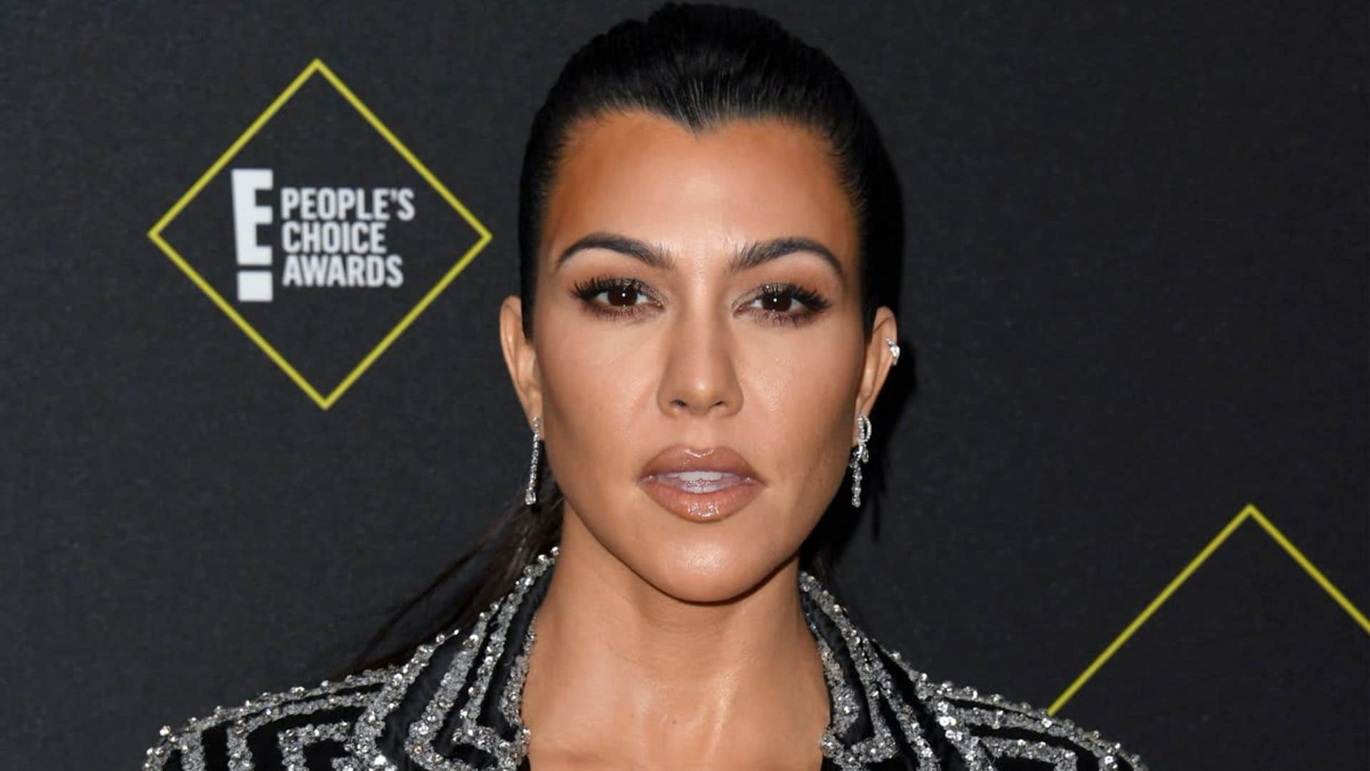 Kourtney Kardashian spends a relaxing spa day in a black bikini