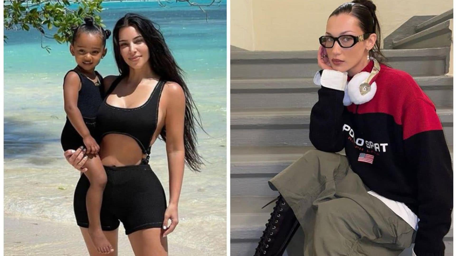 Bella Hadid says Kim Kardashian and her daughter Chicago look like ‘twins’