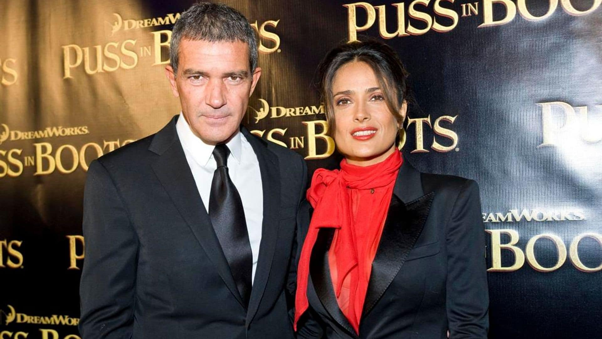 Salma Hayek sends sentimental shoutout to friend Antonio Banderas following Oscar nomination