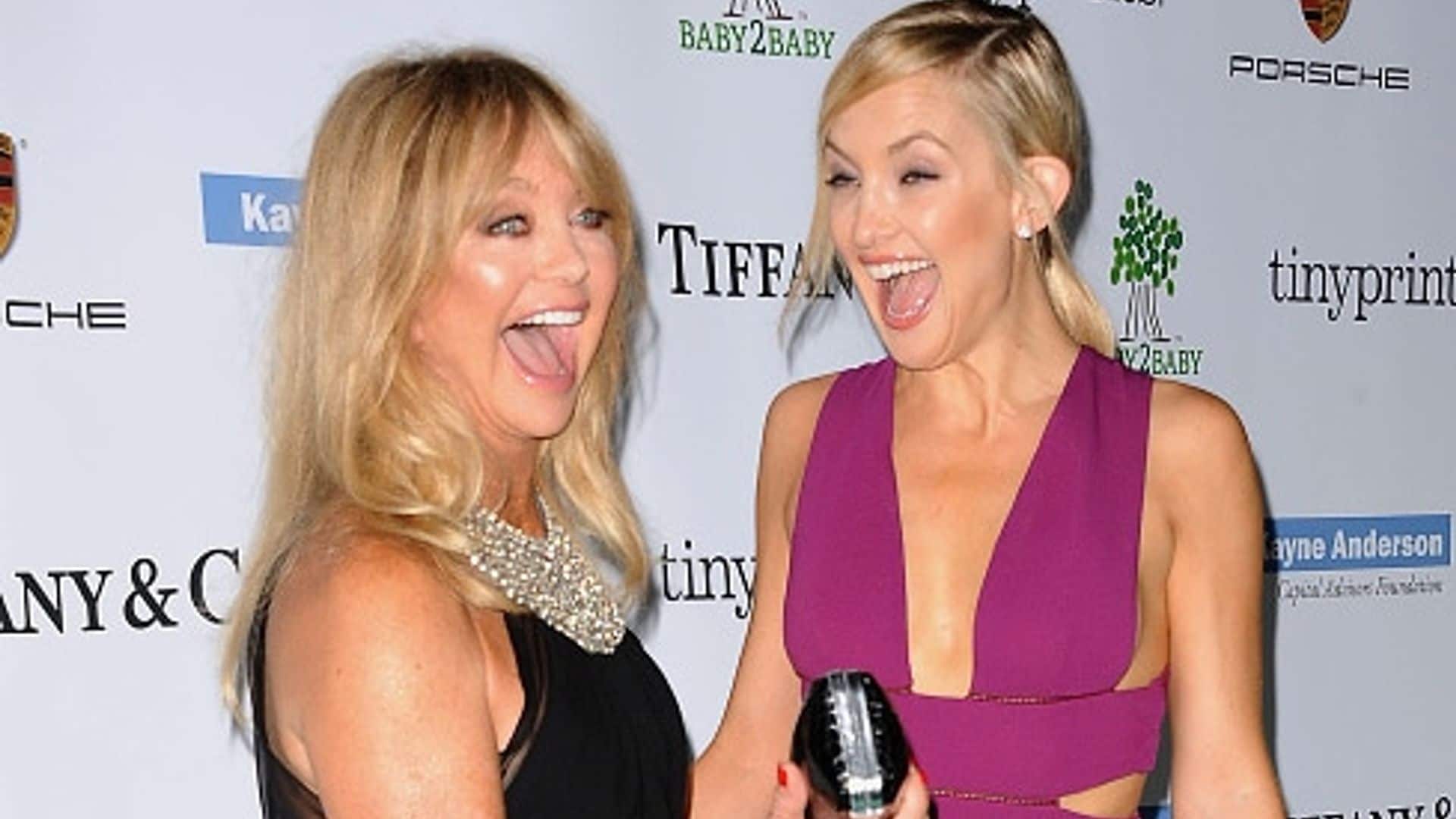 Kate Hudson and mom Goldie Hawn shine on the red carpet