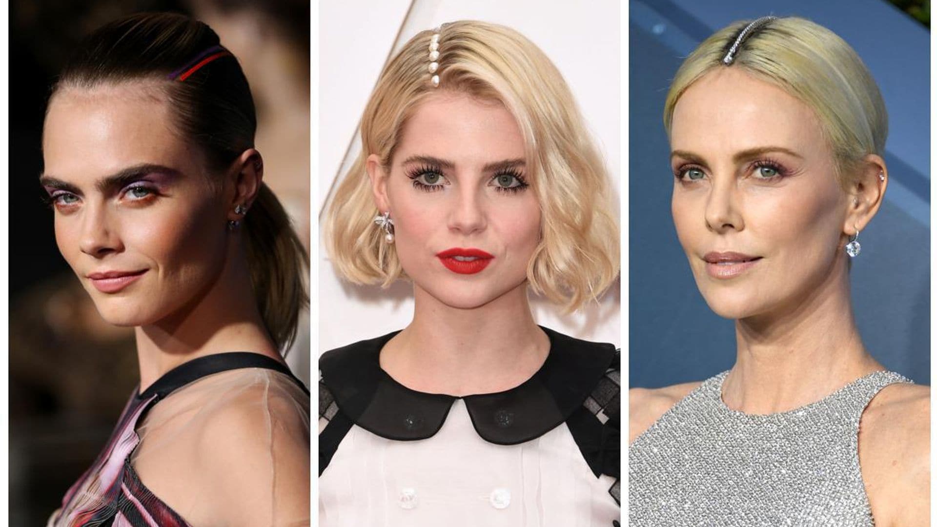 Celebrities embellishing their hair