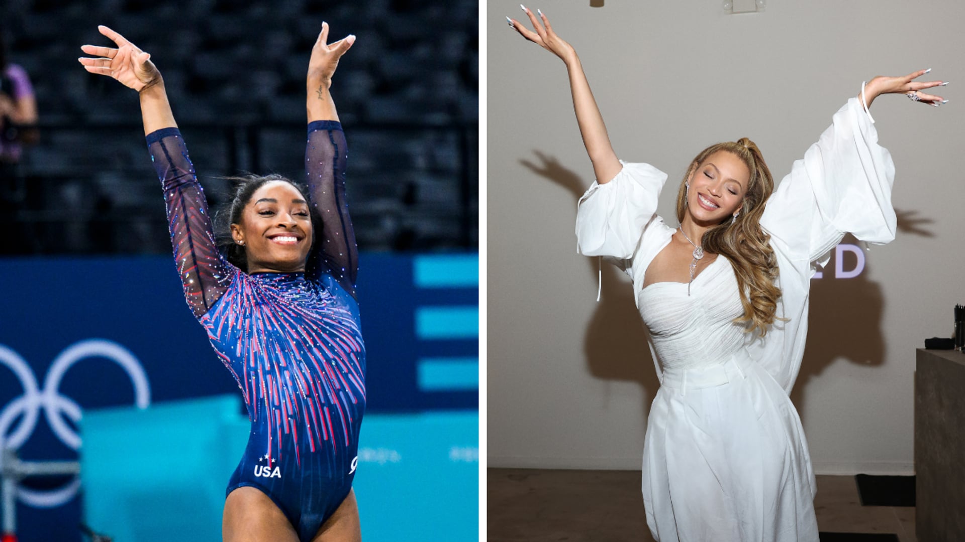 Beyoncé honors Simone Biles in a powerful commercial about the 2024 Olympic Finals