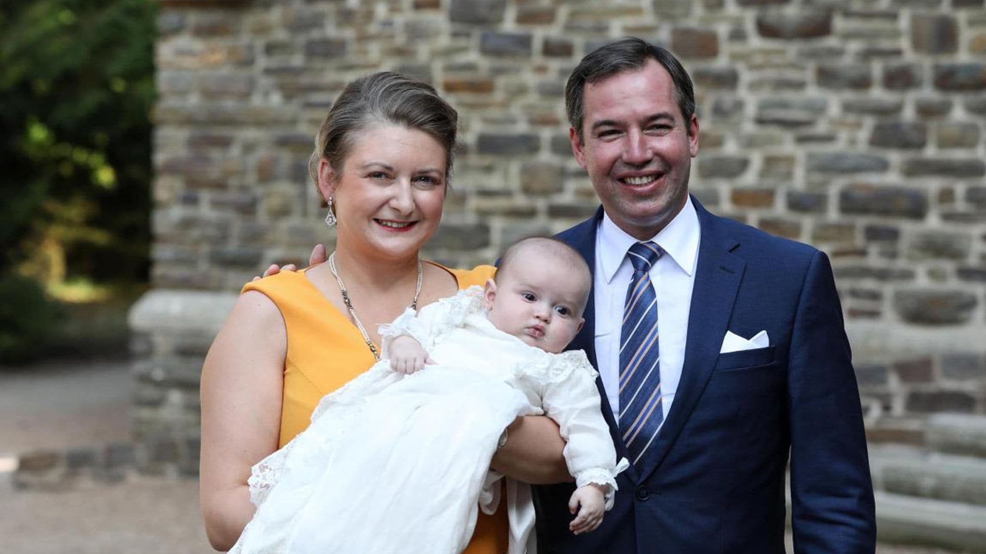 Prince Charles of Luxembourg, four months, makes his first royal appearance