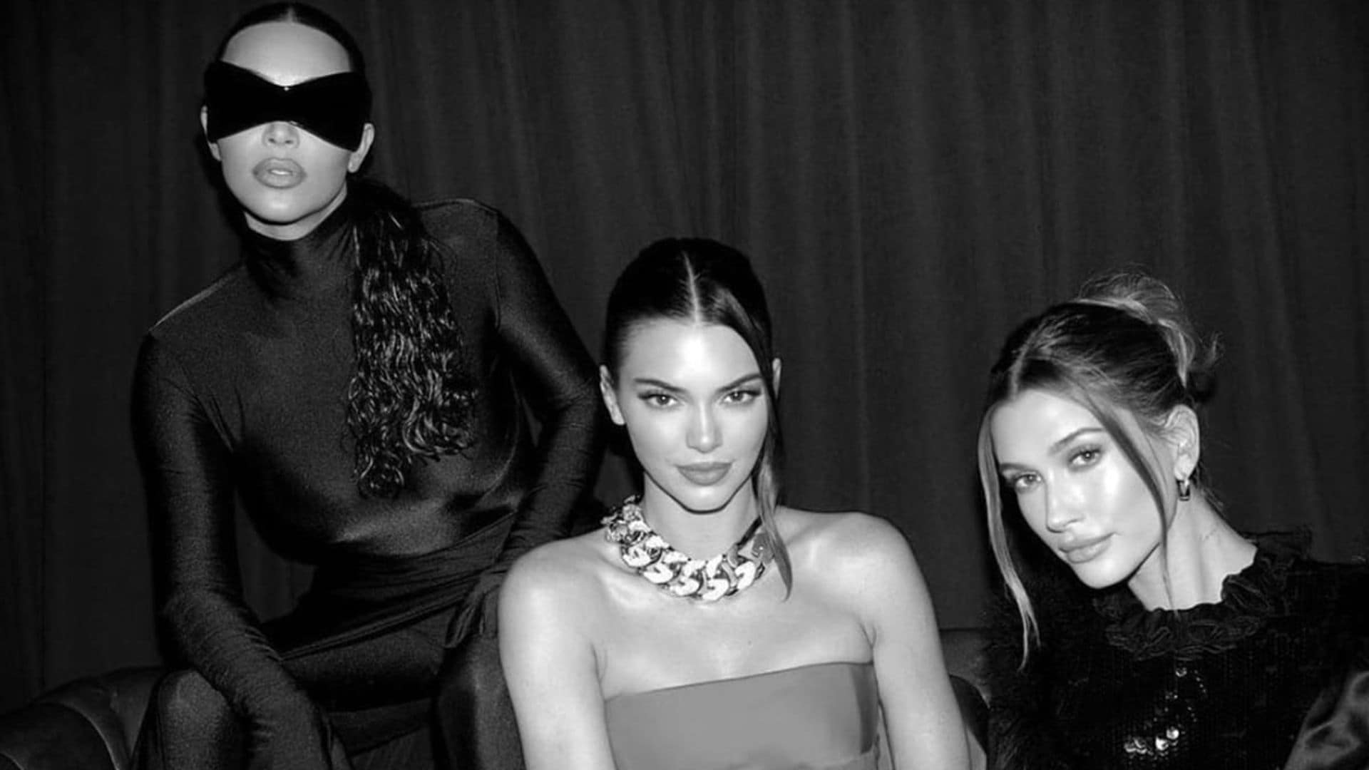 Kim Kardashian shared a rare glimpse into the Met Gala after-party