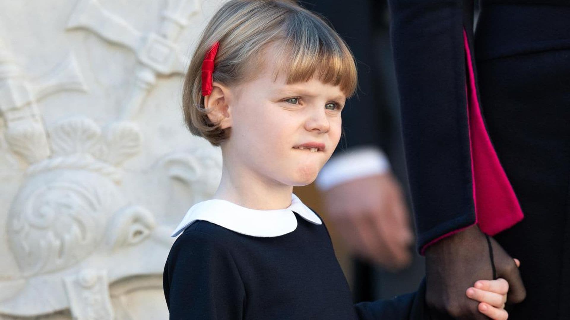 ‘Copycat’ Princess Gabriella mimics dad Prince Albert in adorable new photo