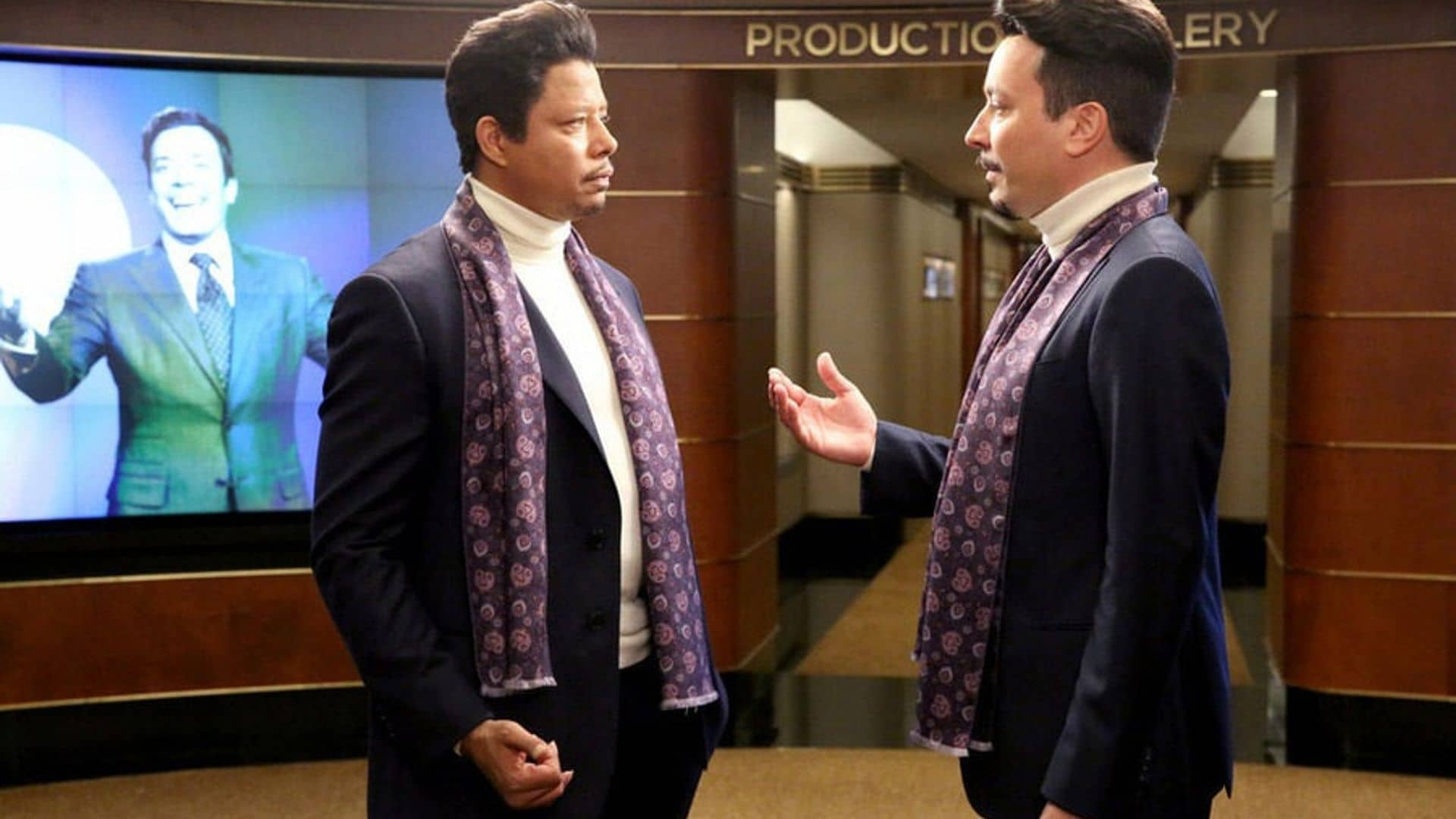 Jimmy Fallon spoofs 'Empire' with Terrence Howard and Taraji P. Henson