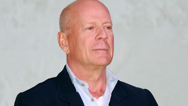 Bruce Willis And Wife Emma Heming Attend CocoBaba And Ushopal Activity In Shanghai