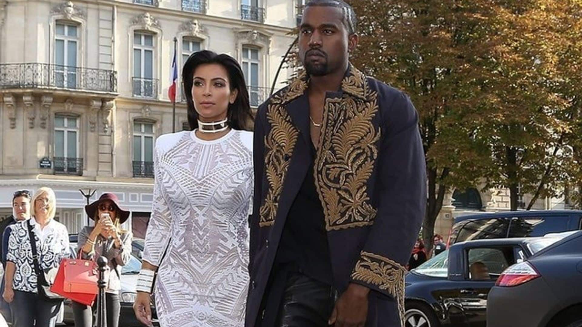 Kim Kardashian and Kanye West 'freaked out' by 'prankster' attack at Paris Fashion Week