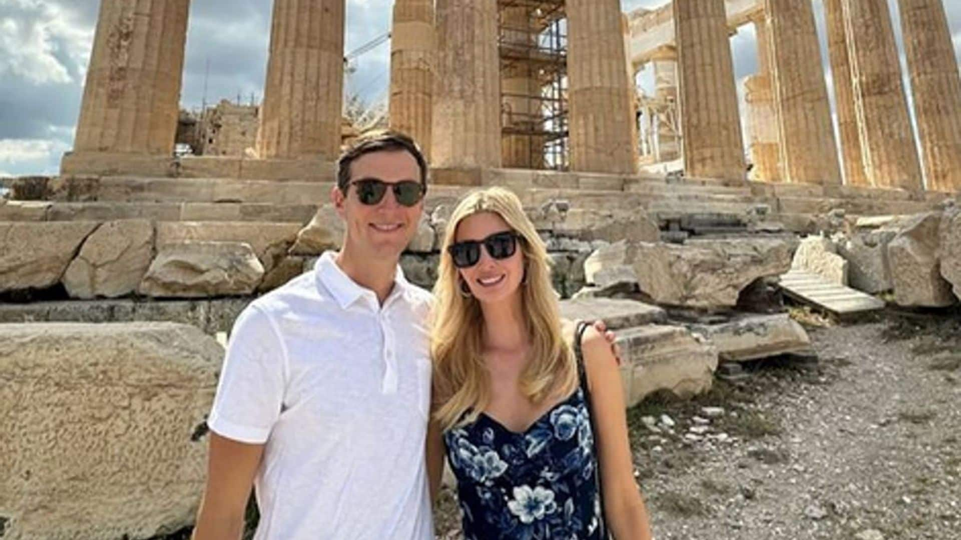 Ivanka Trump and Jared Kushner go on a romantic trip to Greece