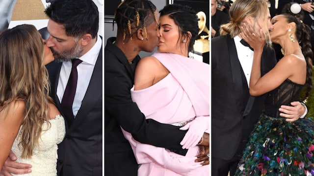 Celebrity PDA moments