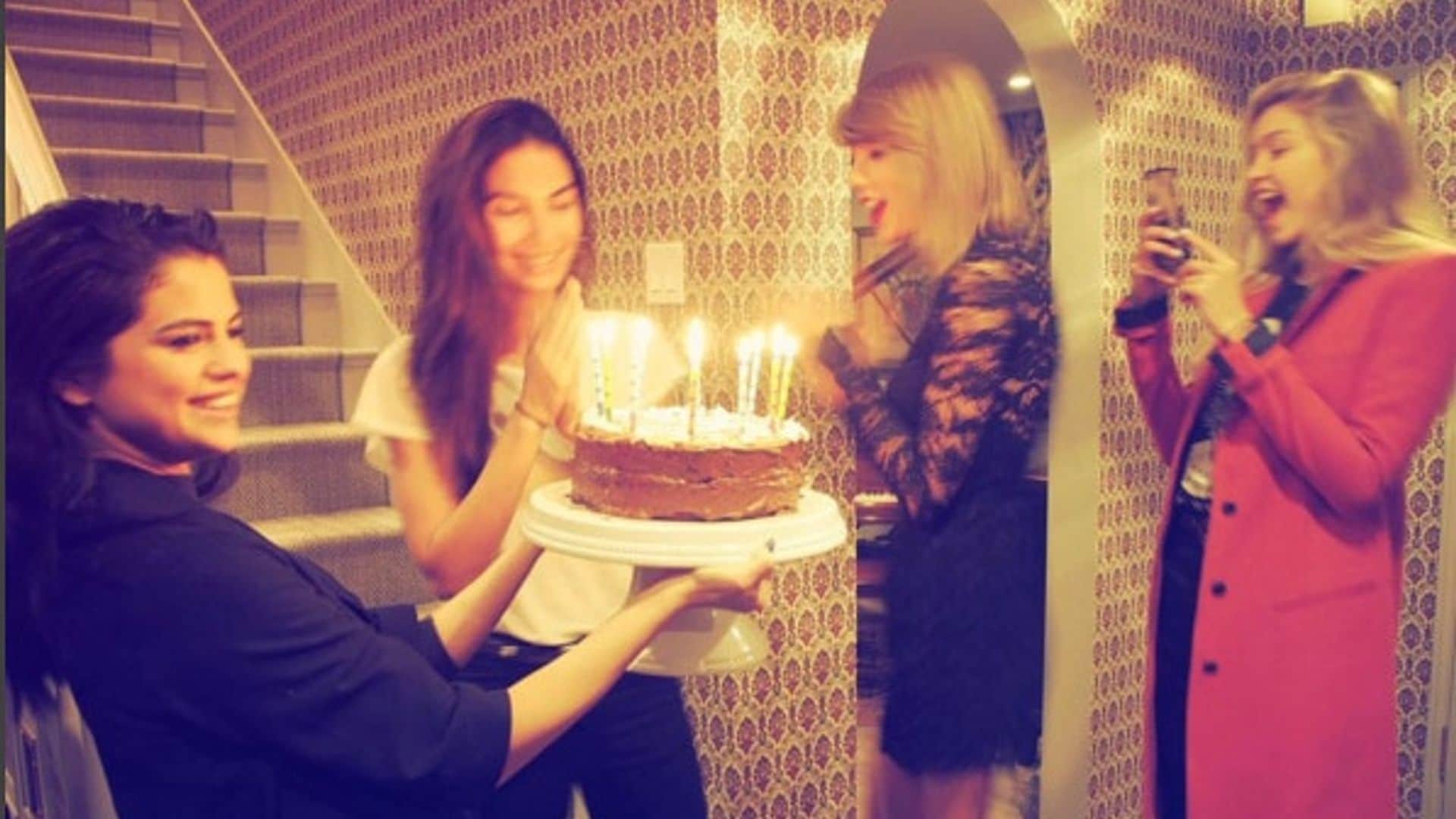 Taylor Swift, Gigi Hadid and Selena Gomez throw Lily Aldridge a 30th birthday party