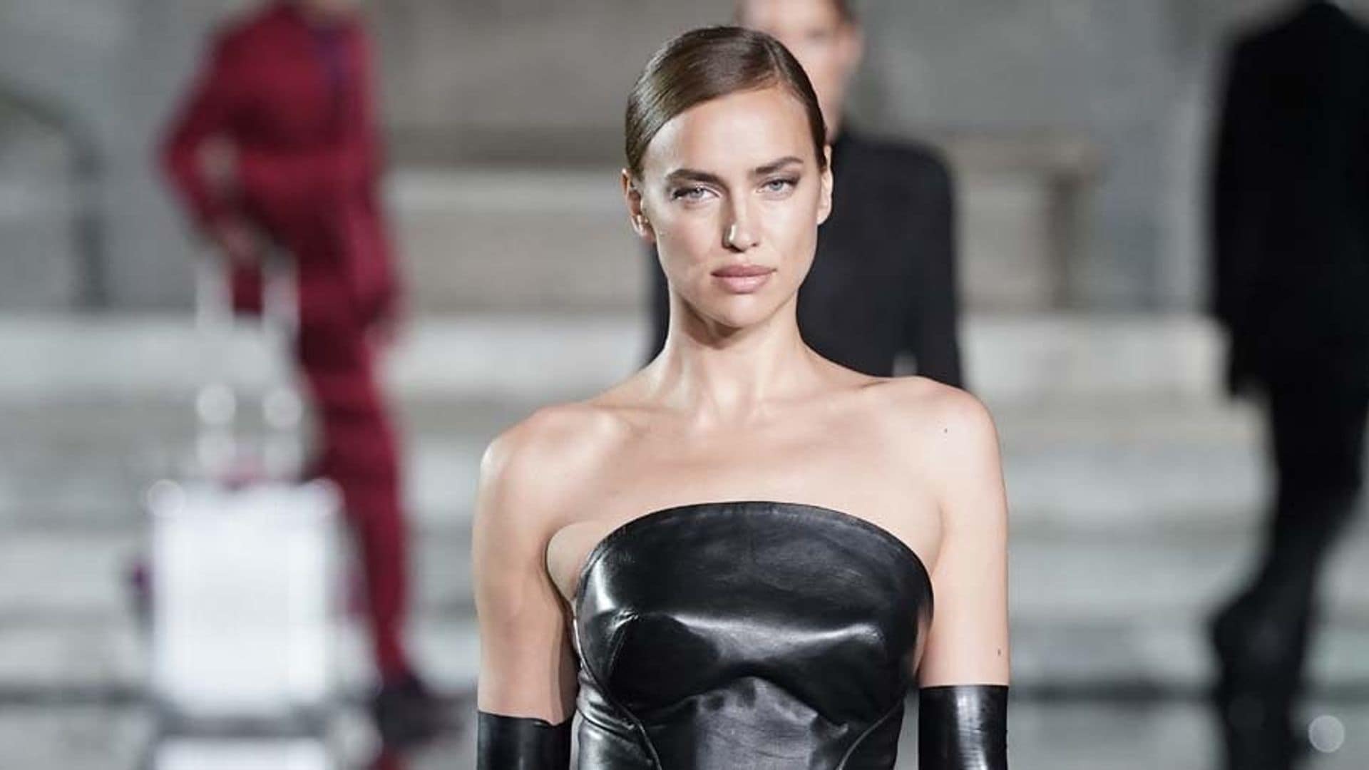Irina Shayk makes a sexy runway comeback after Bradley Cooper split