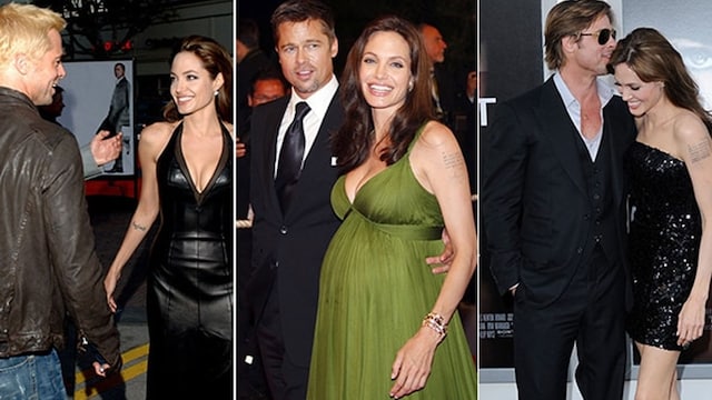 Brad Pitt and Angelina Jolie's last joint project was as a troubled couple in 2015's <I>By the Sea</I> a decade after the film where they met, <I>Mr. and Mrs. Smith</I>, released in 2005.
Here, we we take a look back at the pair's iconic red carpet romance through the years.
<br>