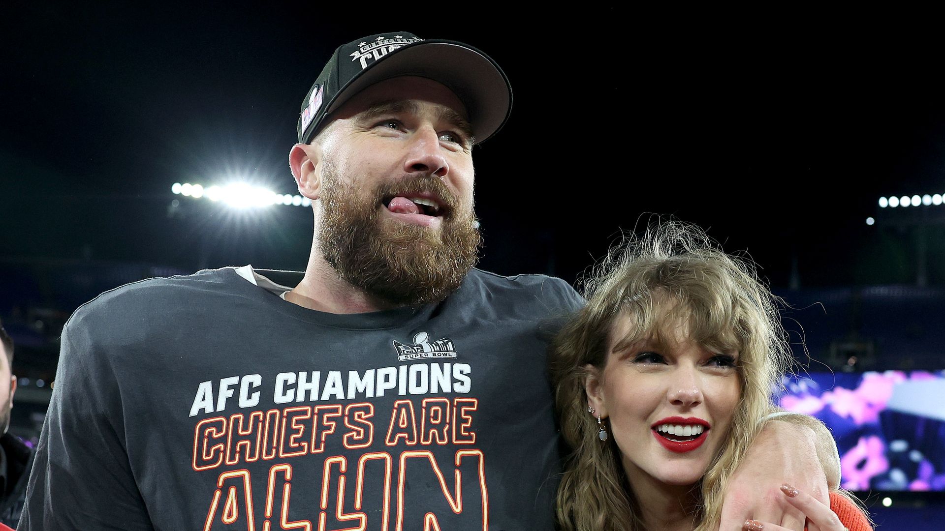 Taylor Swift and Travis Kelce spark engagement rumors after fans analyze "infinity" accessory