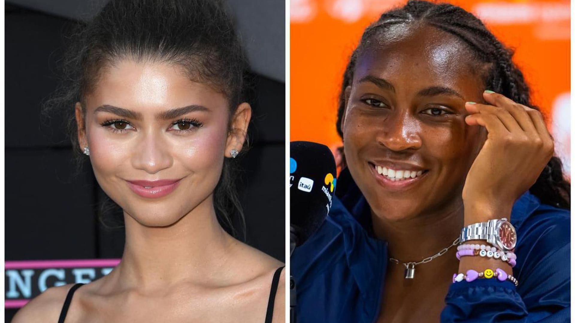 Zendaya and Coco Gauff fangirl over each other online