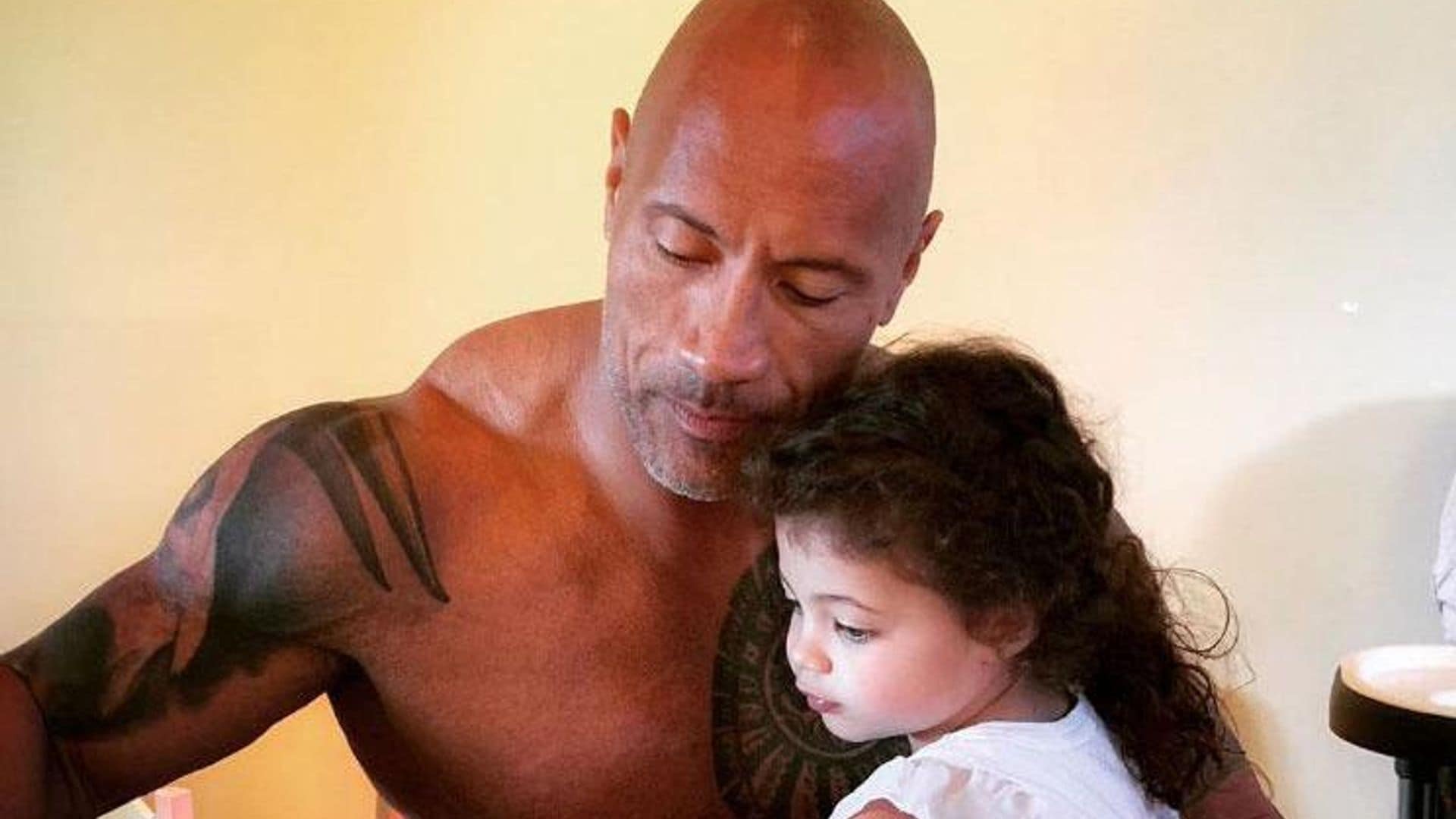 Dwayne Johnson has tea party with daughter – this pic will make your melt!