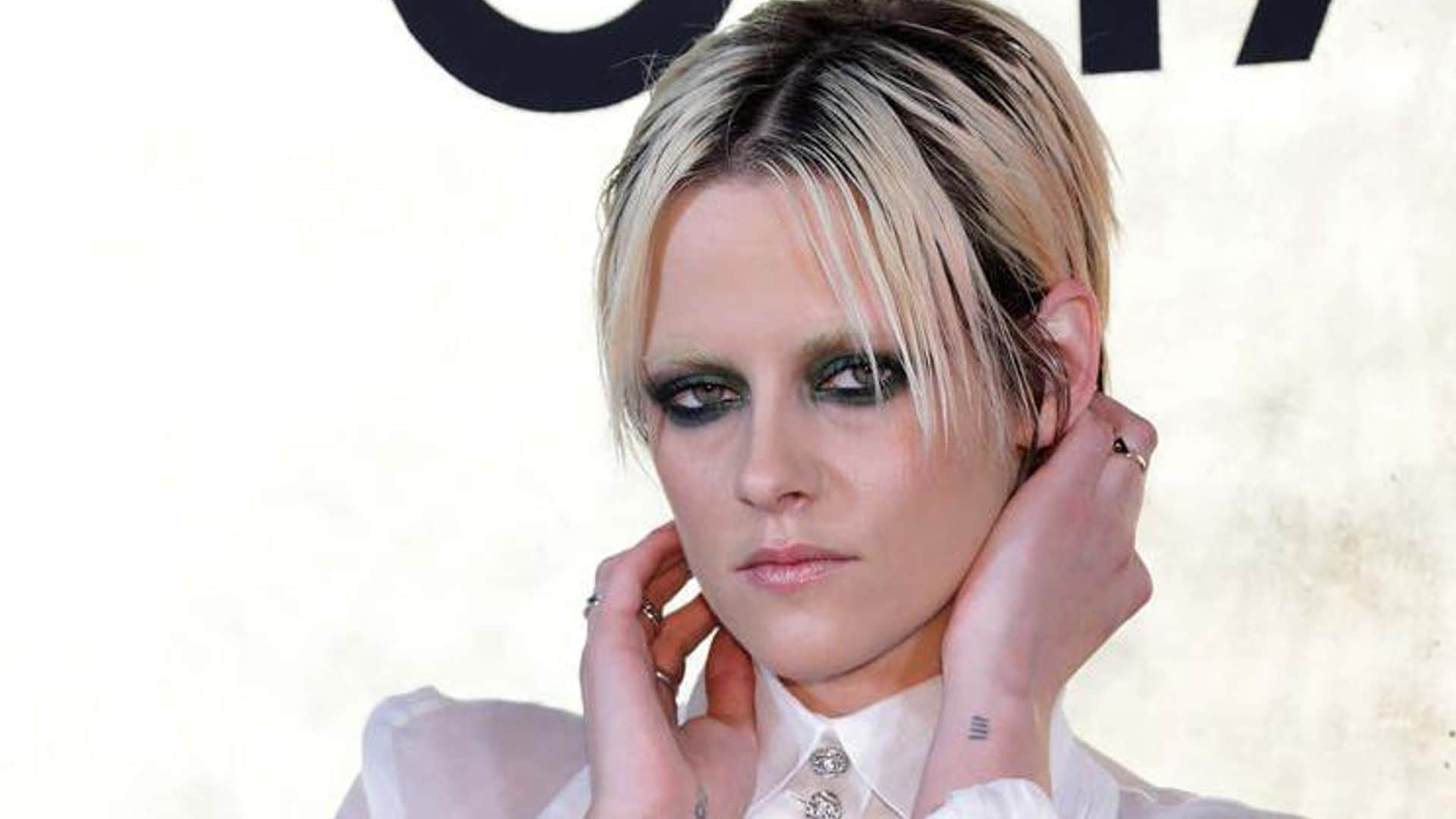 Kristen Stewart dramatically changes her look with bleached eyebrows