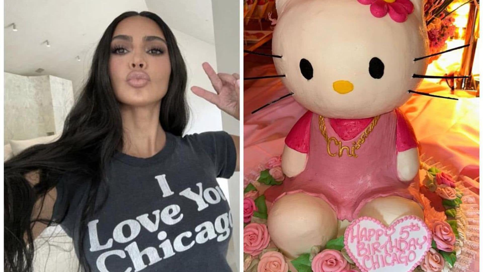 Kim Kardashian throws a jaw-dropping Hello Kitty birthday party for daughter Chicago West