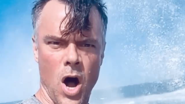 josh duhamel near death video