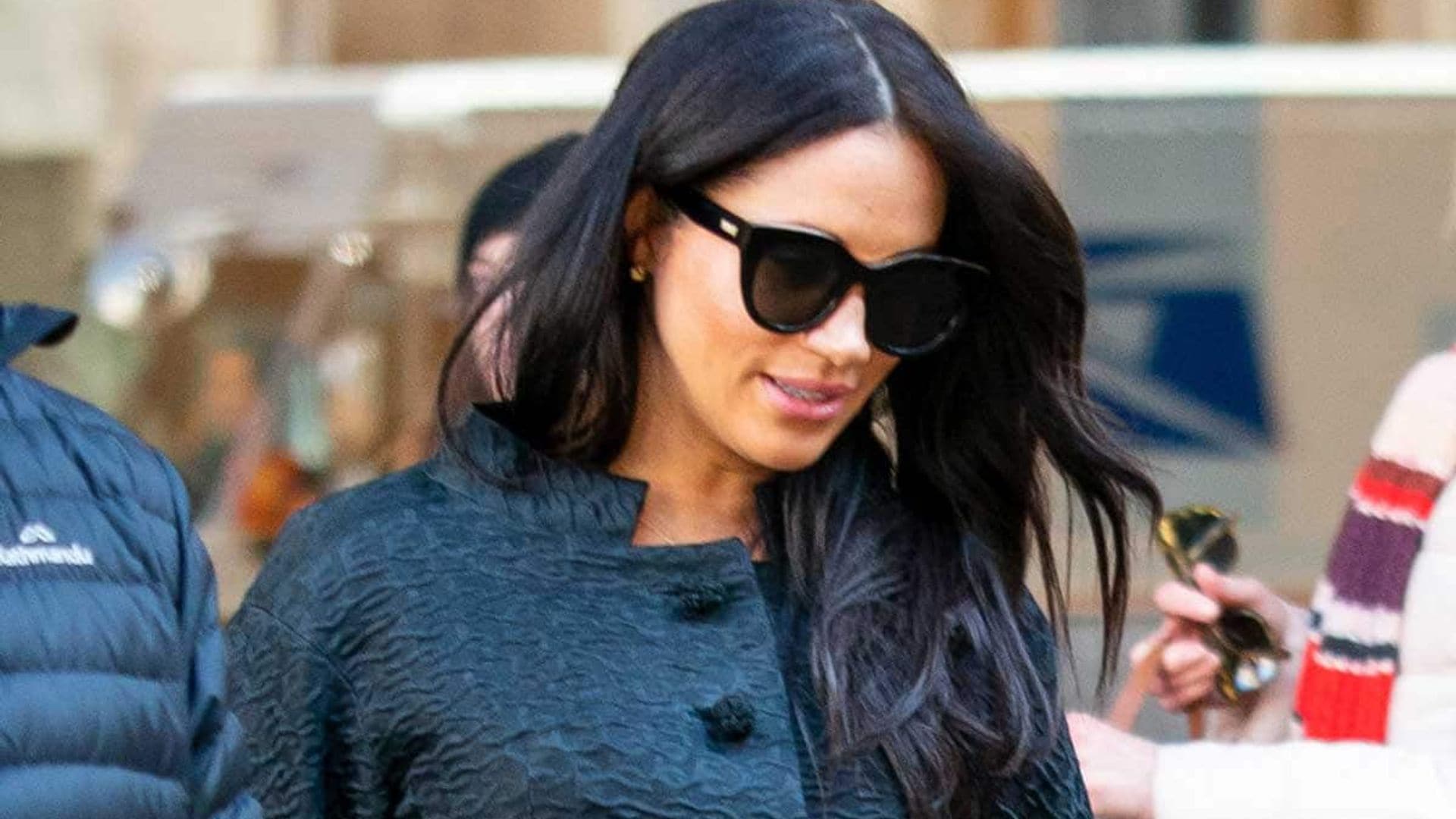 Meghan Markle celebrates Baby Sussex in NYC with her famous friends