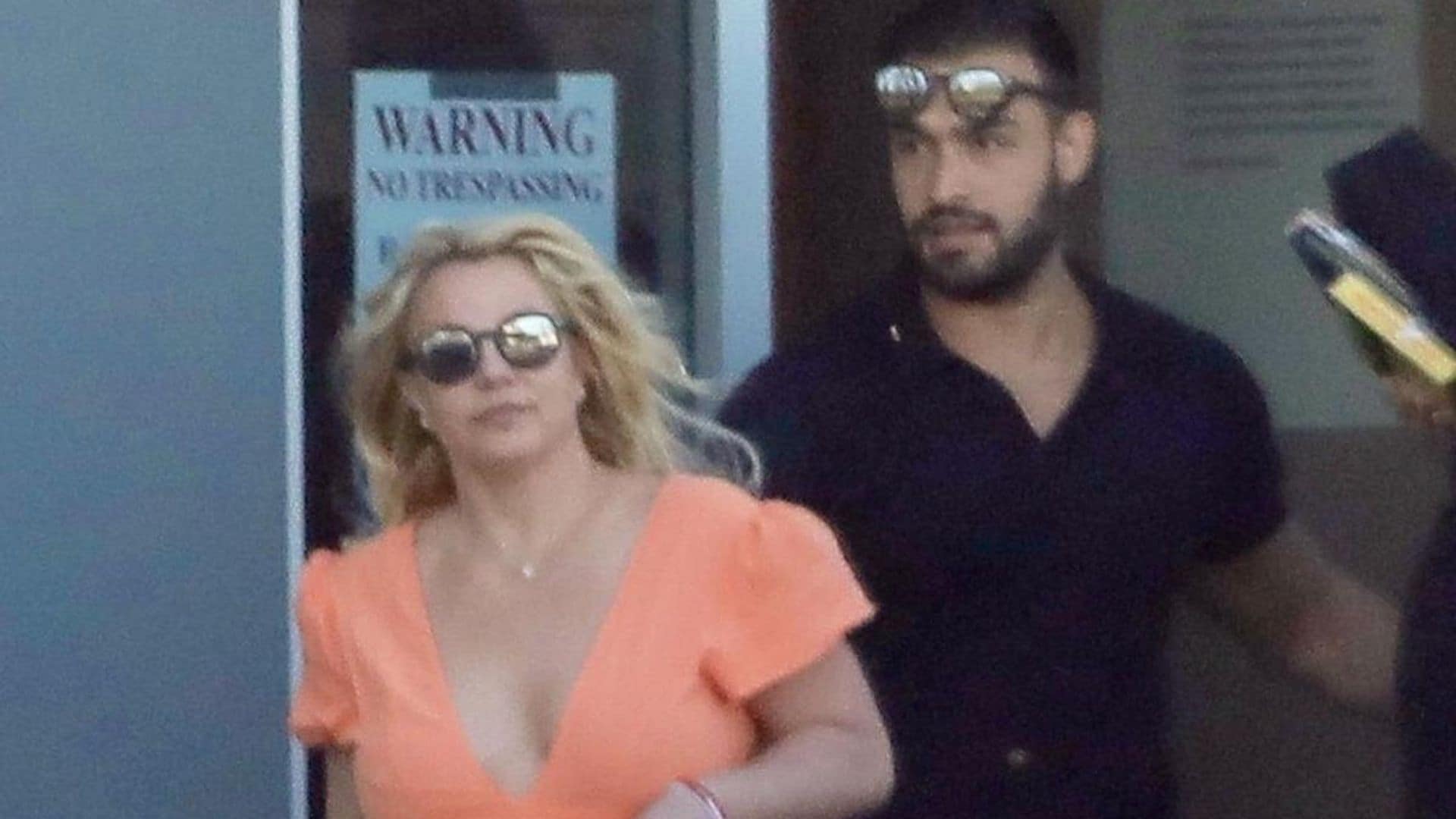 First images of Britney Spears during her third pregnancy emerge