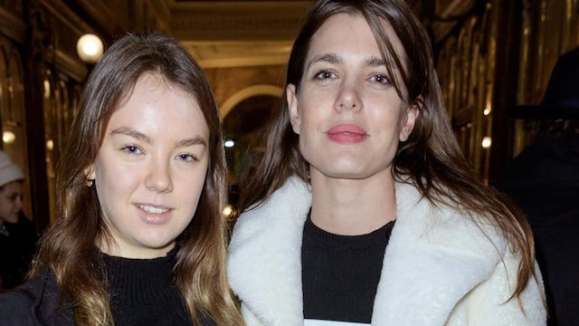 Sisters Charlotte Casiraghi, Princess Alexandra attend PFW shows