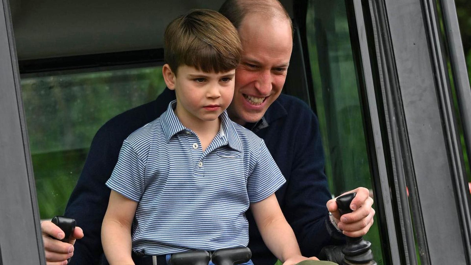 Prince William reveals the band son Prince Louis is a fan of