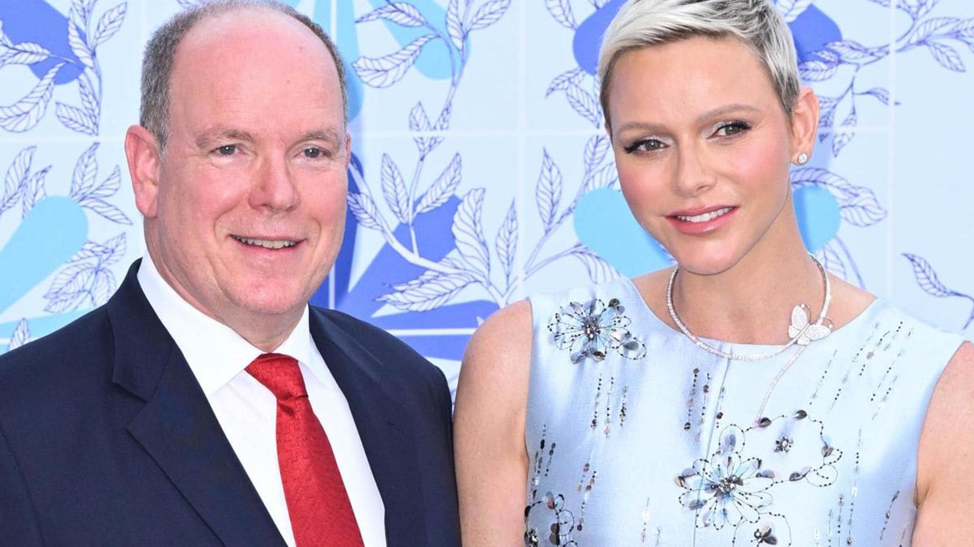 Princess Charlene attends gala in Monaco with Prince Albert