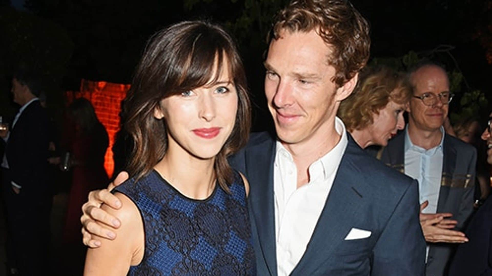 Benedict Cumberbatch and wife Sophie Hunter make first post-baby appearance