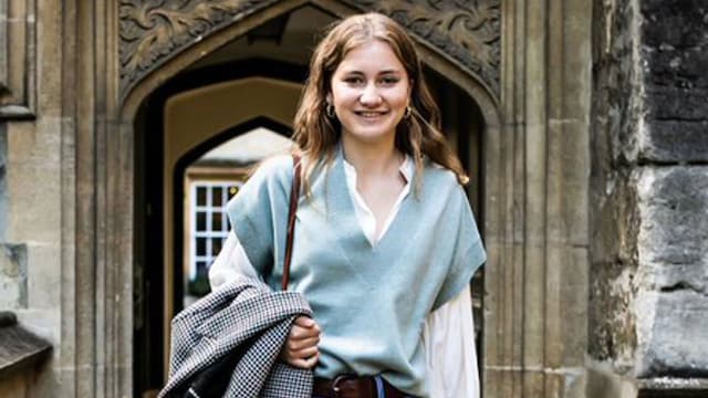 Princess begins classes at university in England