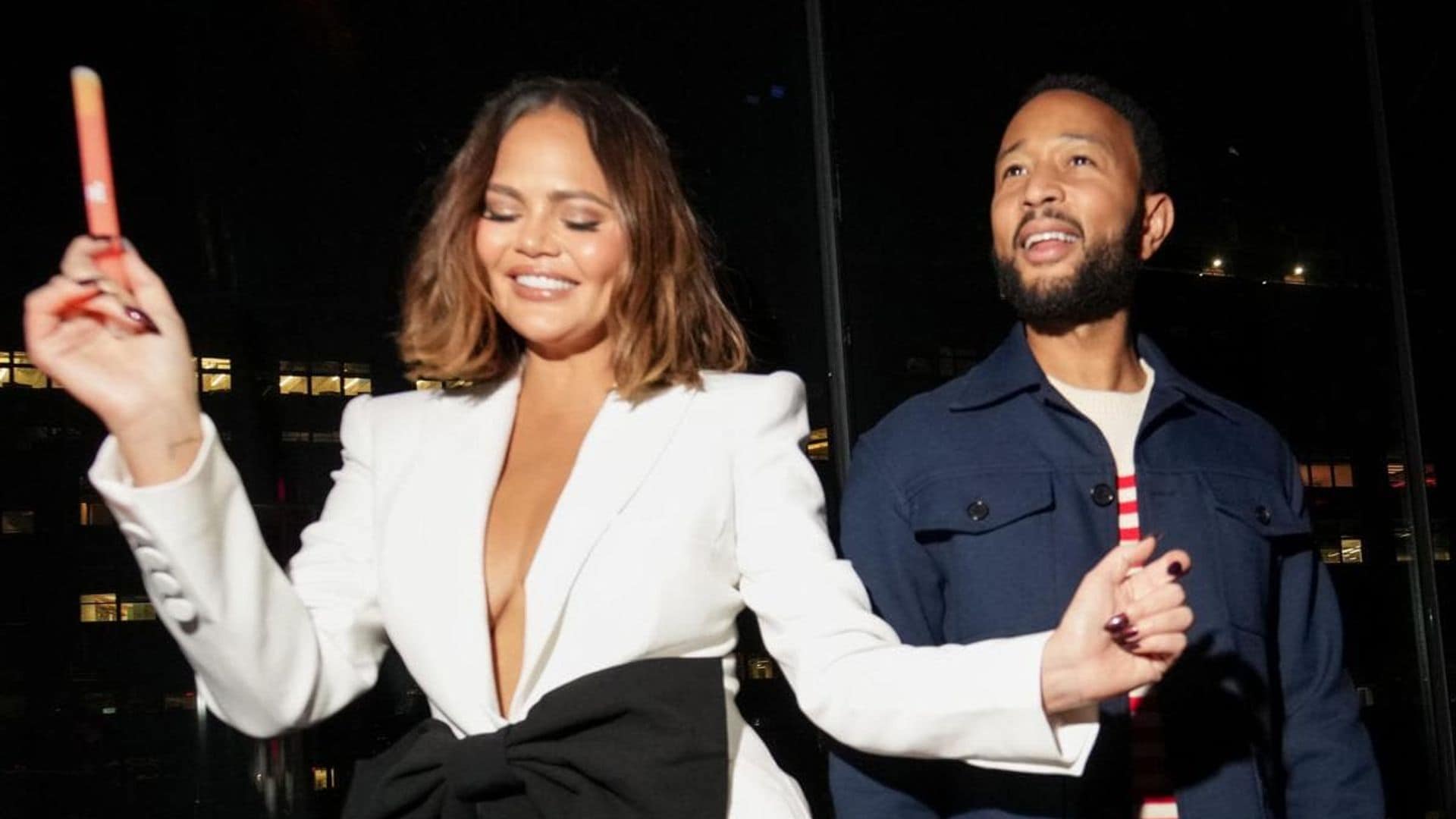 Chrissy Teigen and John Legend dance the night away at JBL Fest