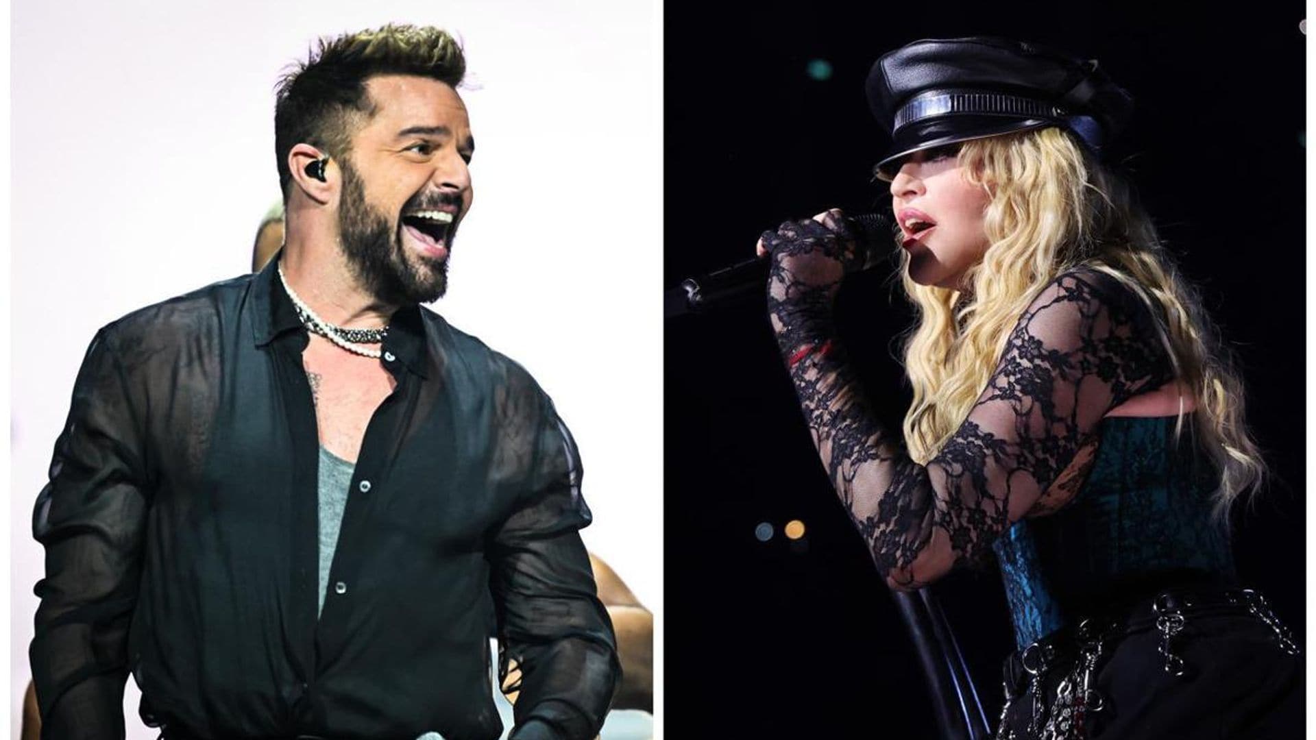 Ricky Martin let loose at Madonna’s over-the-top celebration tour