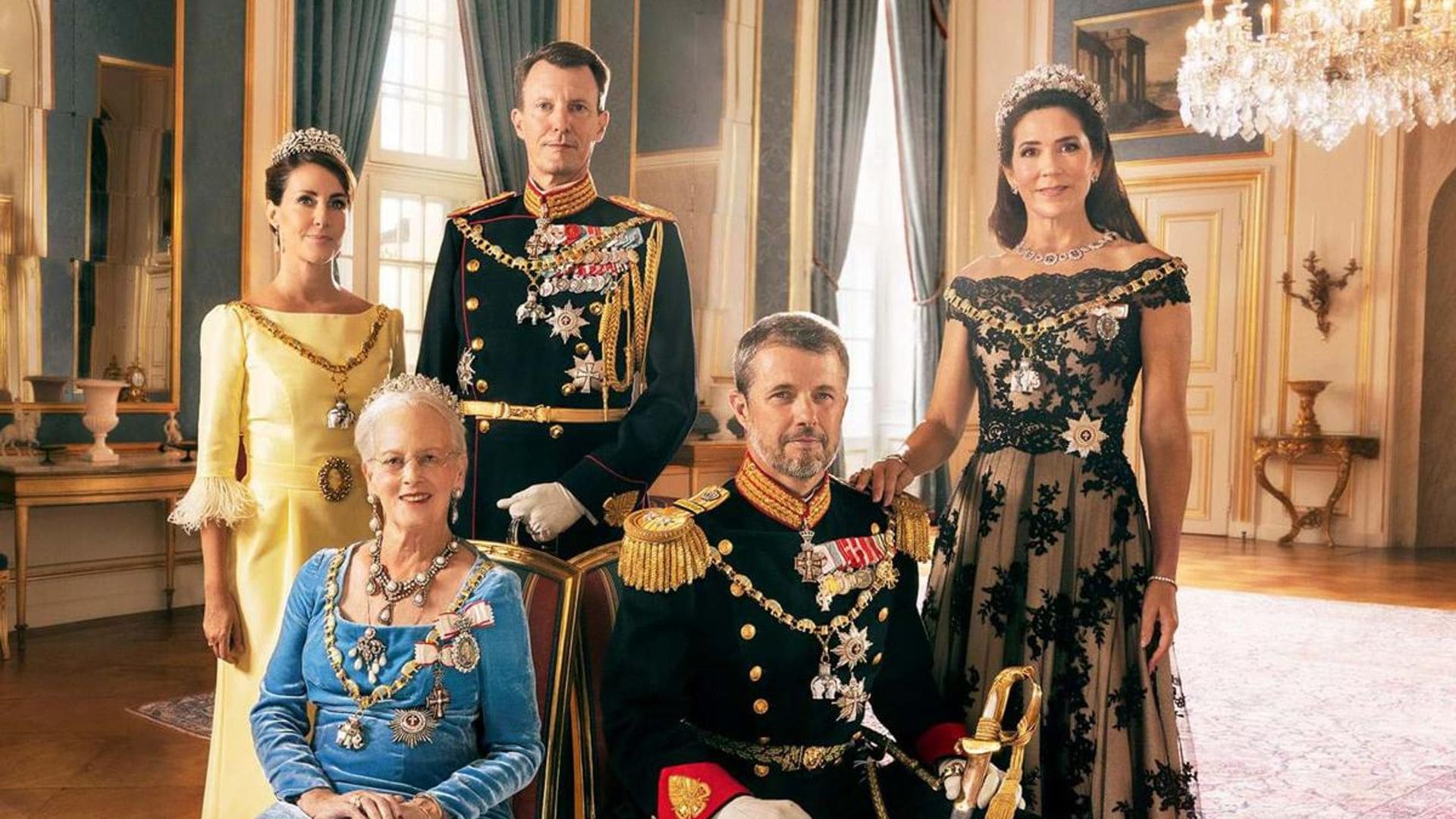 Danish royals star in new portraits