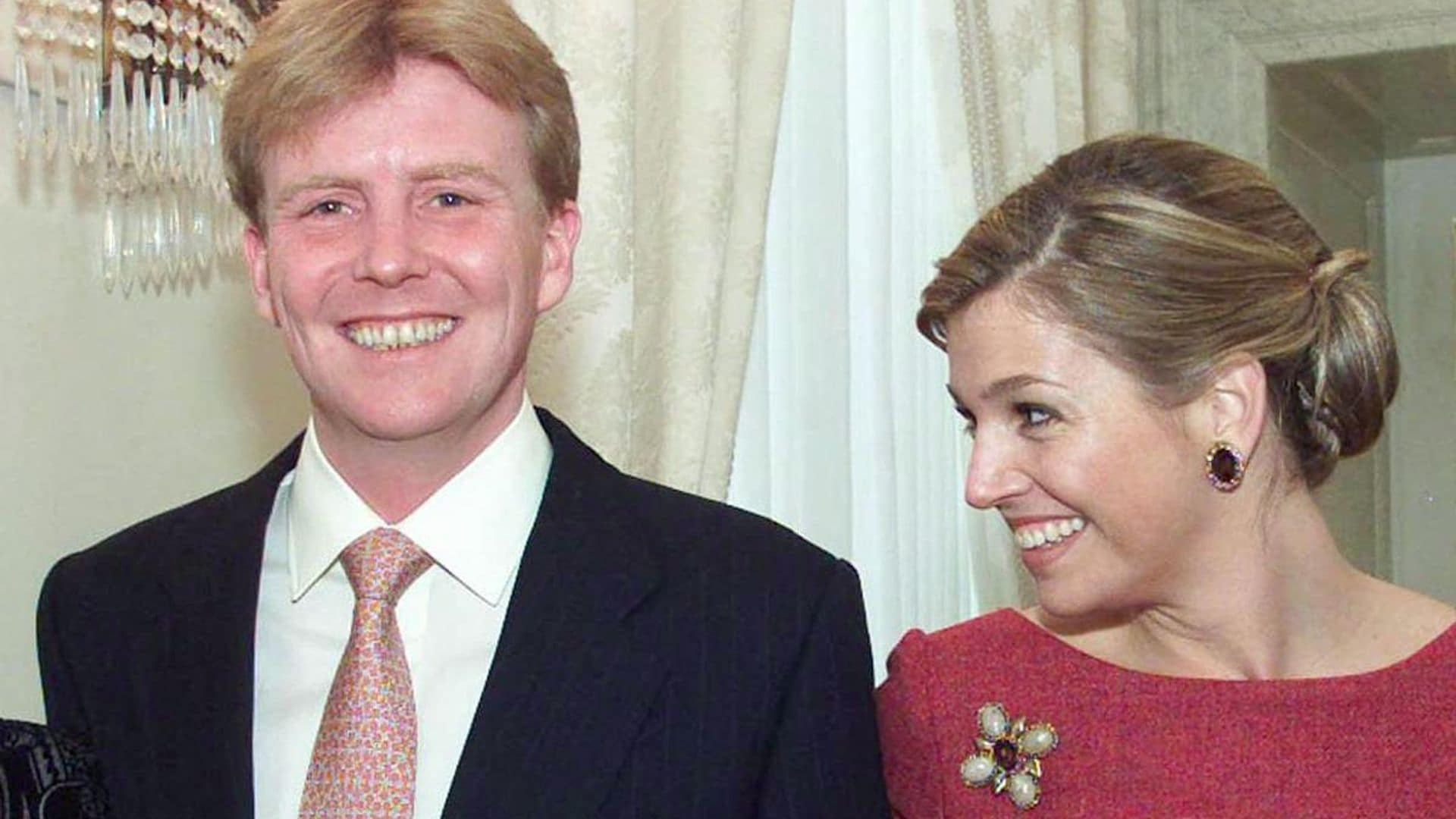 King Willem-Alexander recalls meeting wife and confirms ‘circumstances required’ daughter Amalia to live in Spain