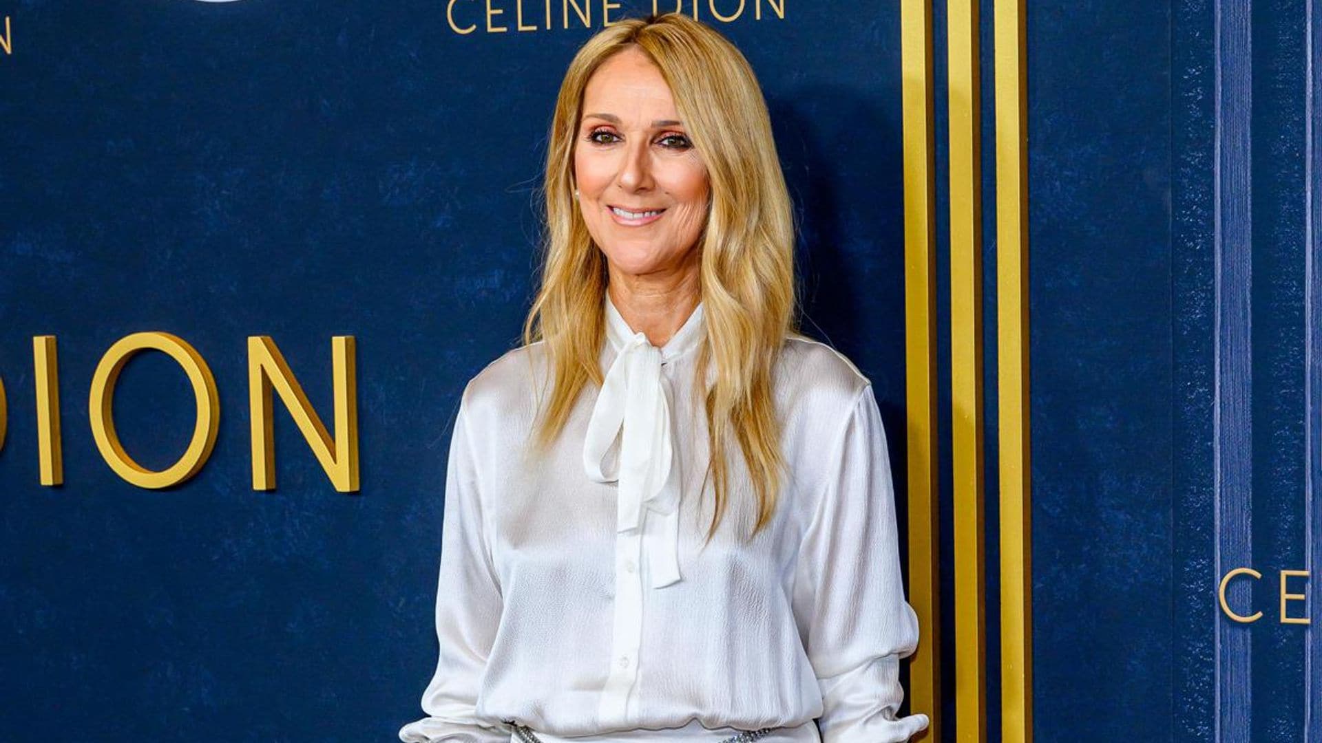 Celine Dion dazzles in white look at the premiere of her film: ‘My love letter to each of you’