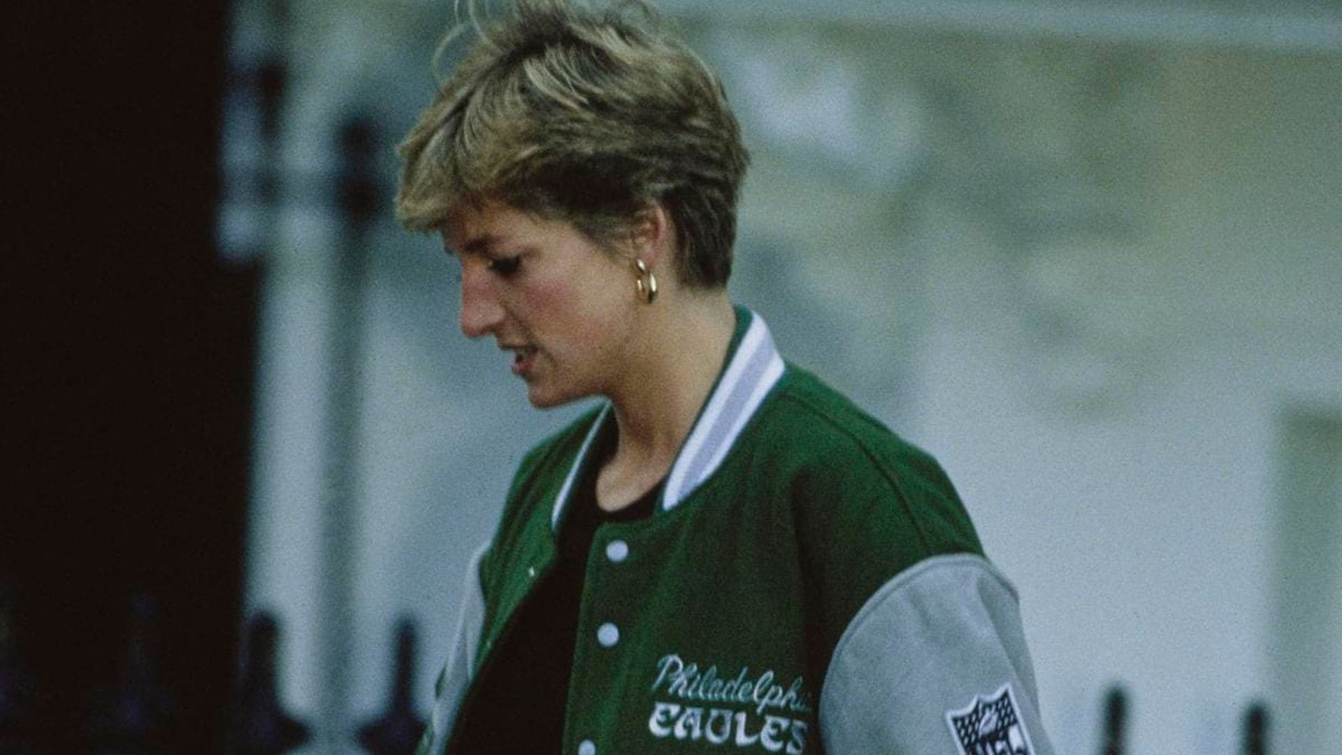 The story behind Princess Diana’s iconic Eagles Varsity jacket