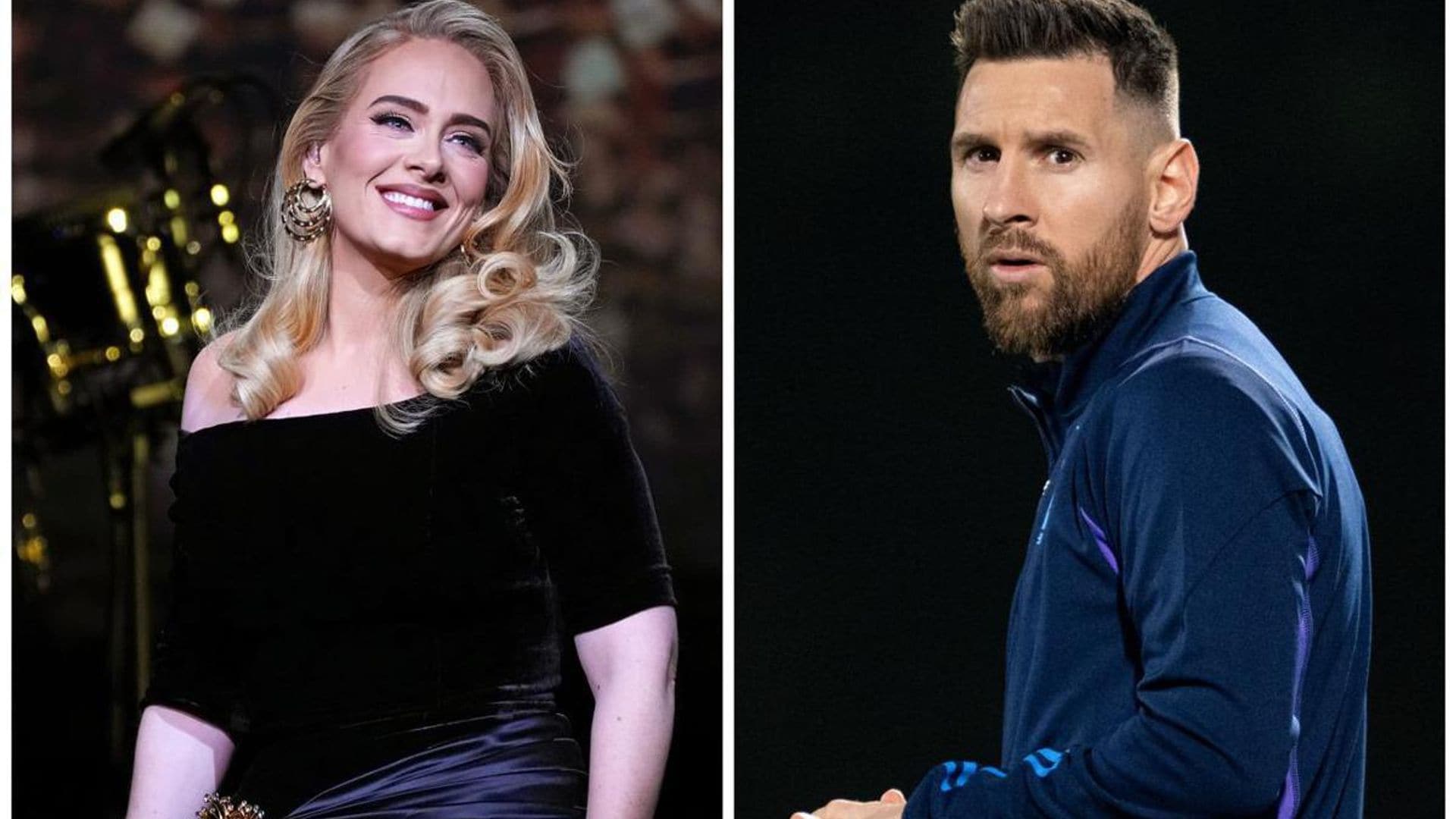 Adele proclaims her love for Lionel Messi in Vegas concert