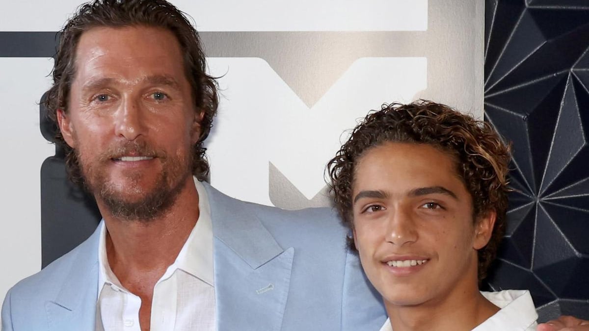 Levi McConaughey hilariously trolls his dad for his 1999 arrest