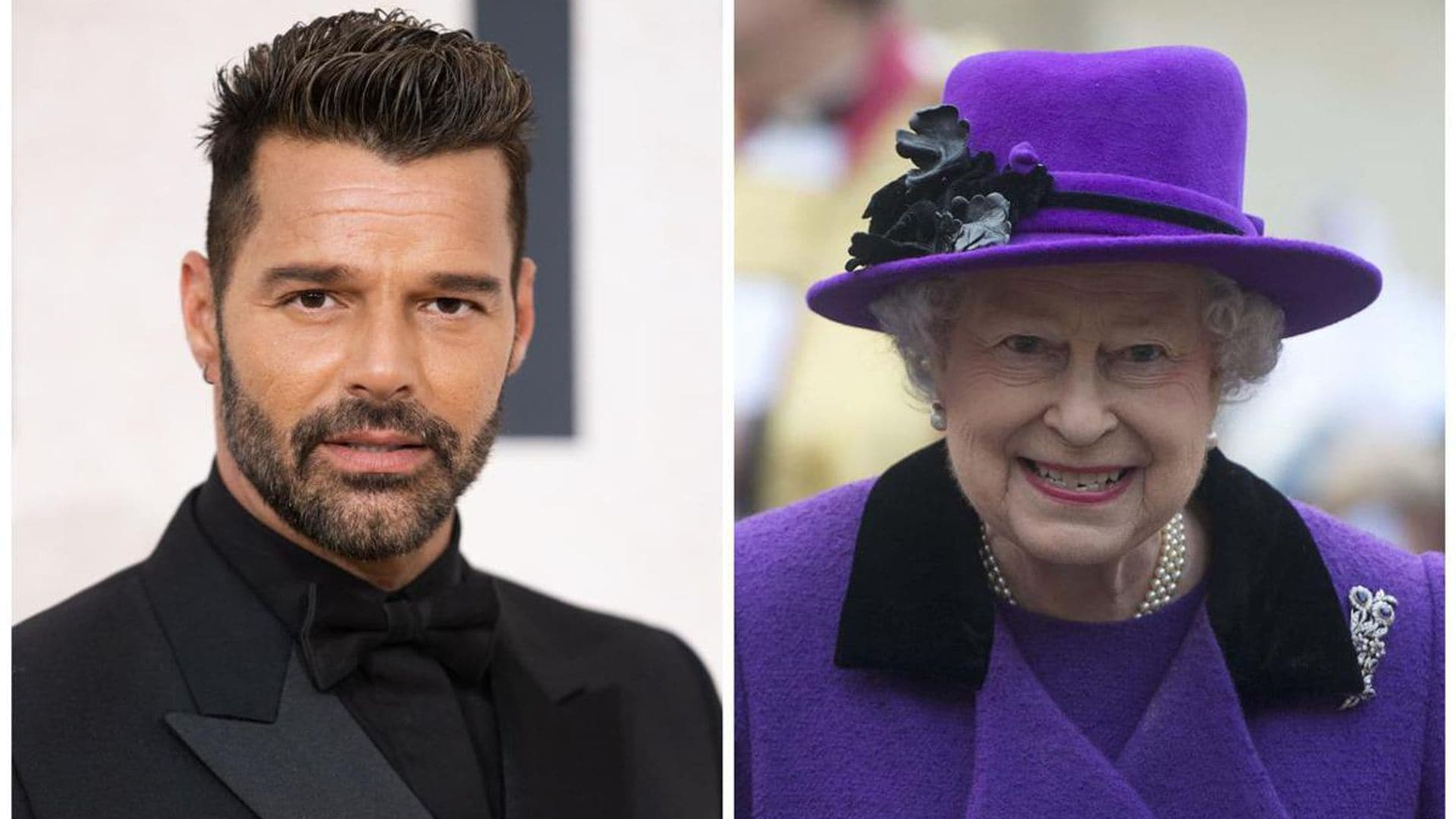 The friendship between Ricky Martin and the British Royal family