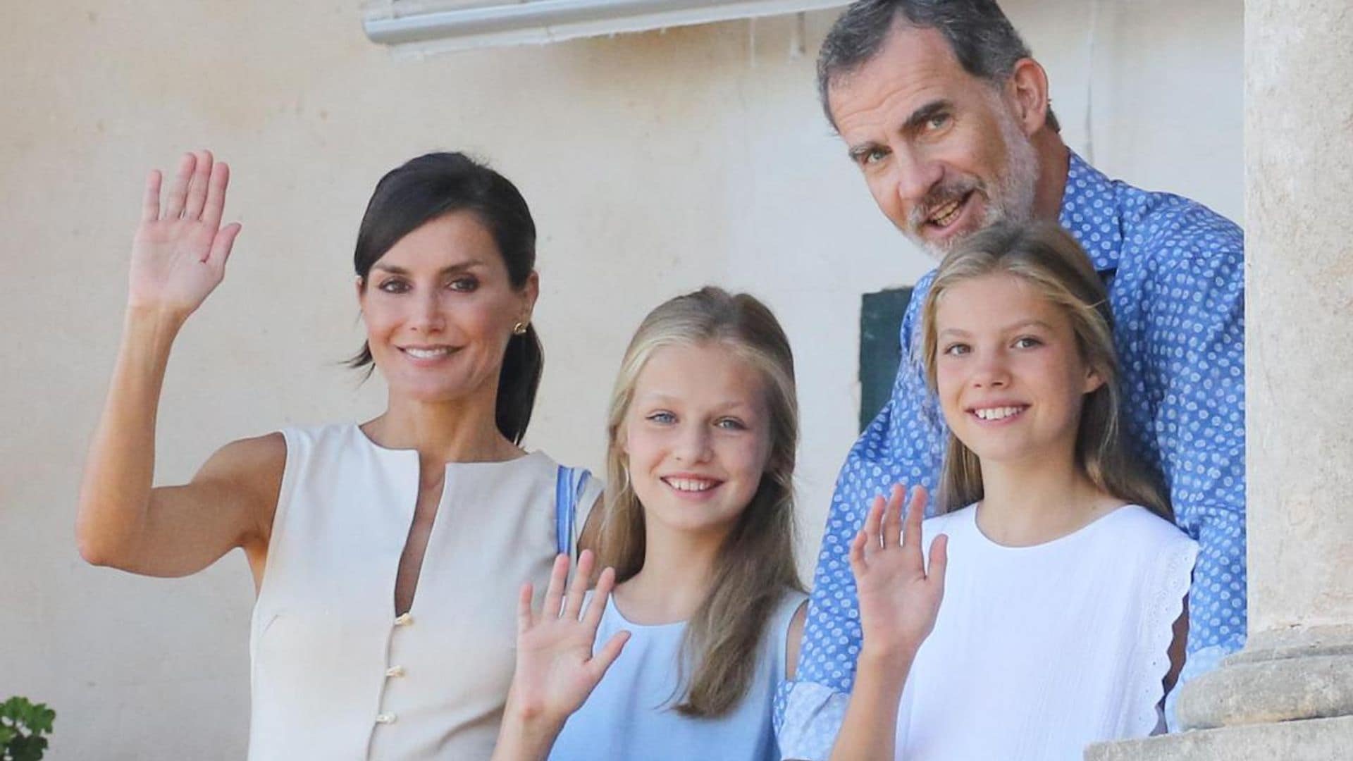 Spanish Princesses carry out royal first with Queen Letizia and King Felipe