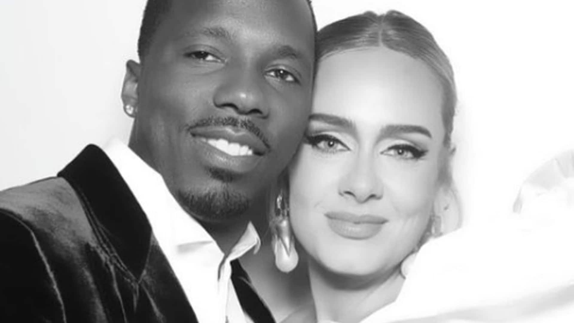 Adele and Rich Paul Instagram