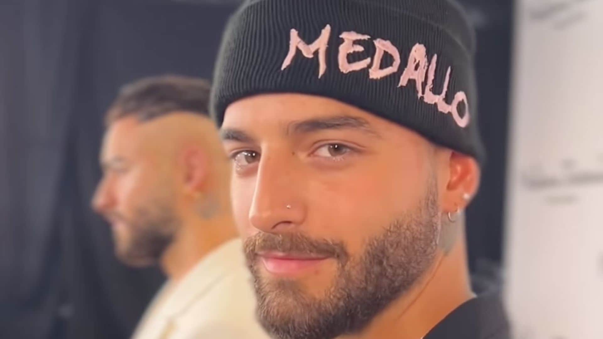 Maluma unveils his incredible wax figure at the Medellín Museum of Modern Art