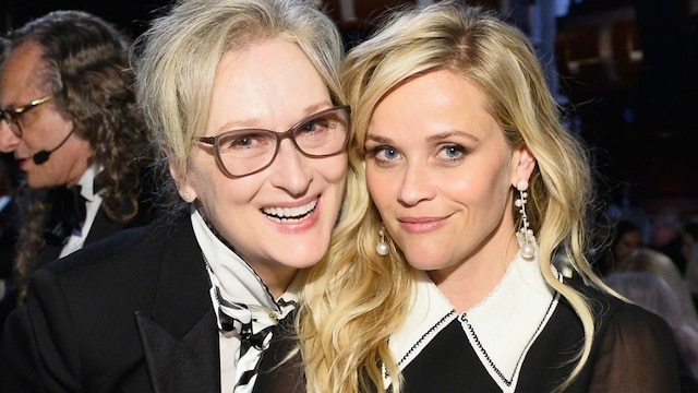 Reese told Seth the hilarious way she reacted to finding out Meryl Streep was signed on for the new season.
Photo: Stefanie Keenan/Getty Images for Turner