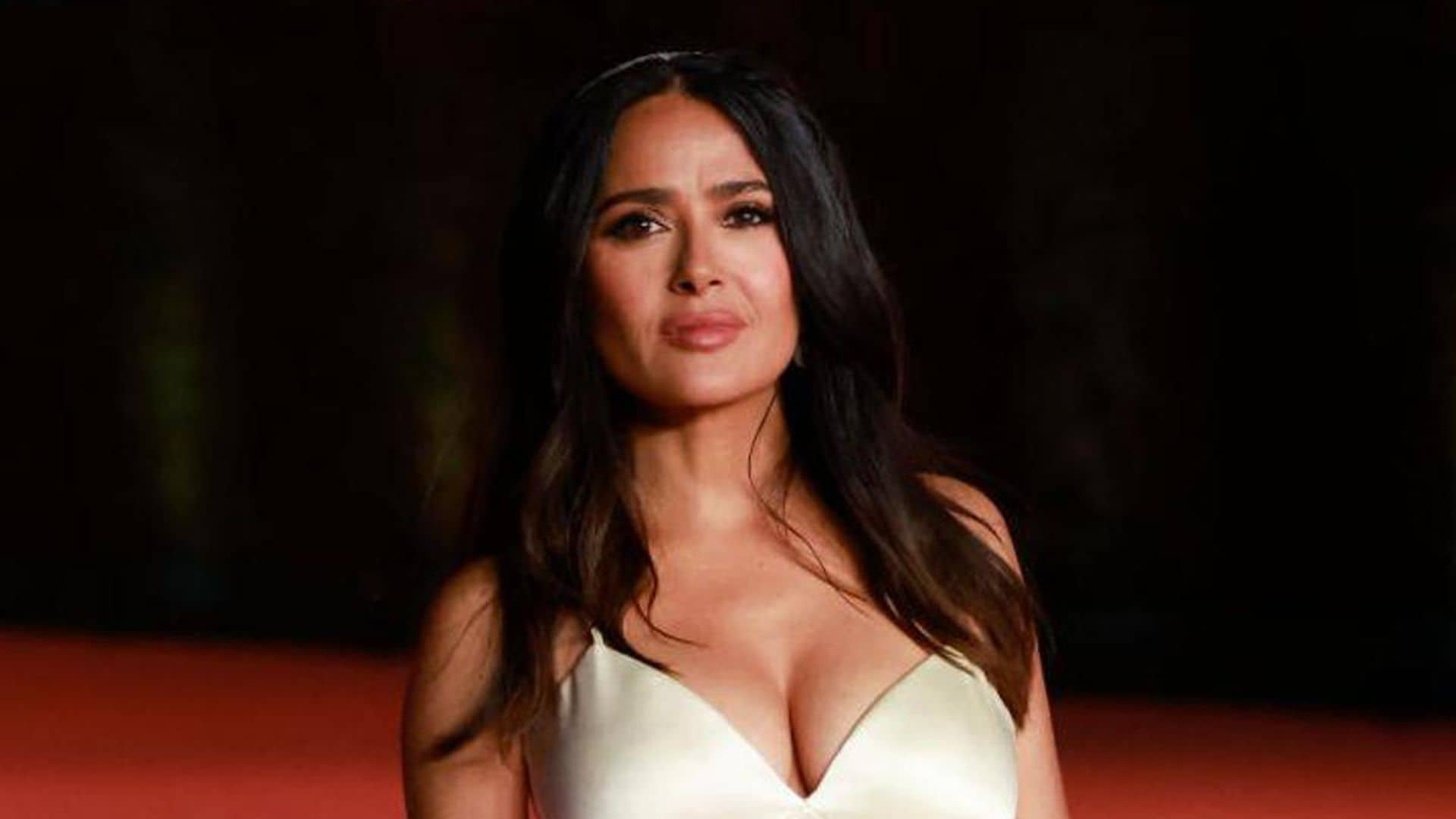 Salma Hayek sends a sweet message to her ‘fellow dyslexics’