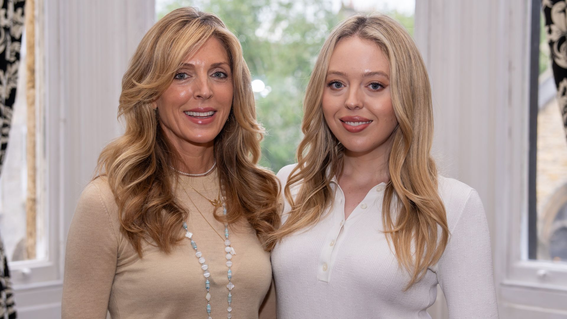 Tiffany Trump and her mom Marla Maples focus on 'healing' after the death of her grandfather