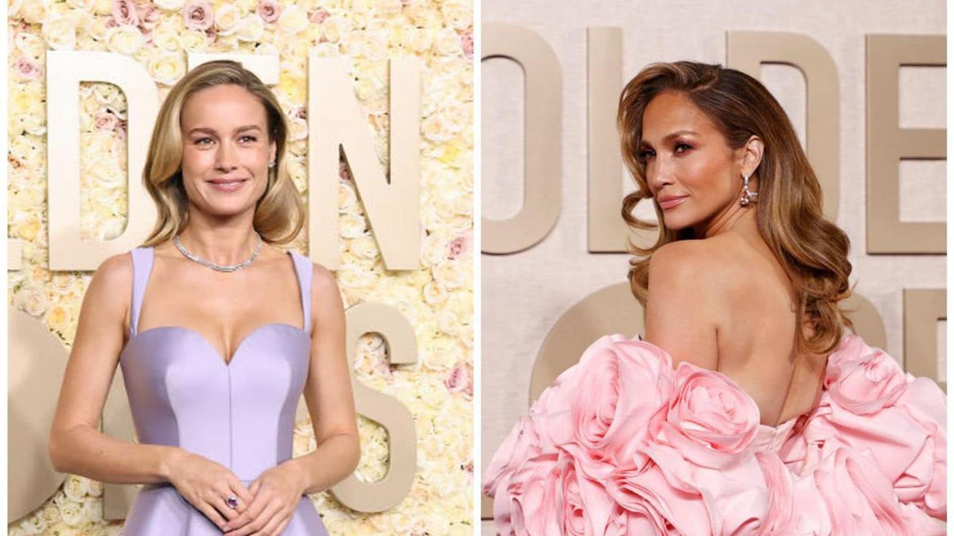 Brie Larson breaks down in tears after meeting Jennifer Lopez at the Golden Globes